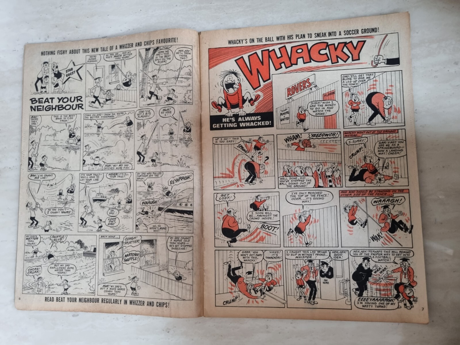 Cor!! IPC Magazines British Weekly Comic 22nd September 1973