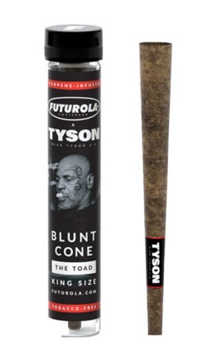 Futurola Blunt Cones The Toad Mike Tyson Pre Rolled Cones | 12 Tubes | 1 Cone