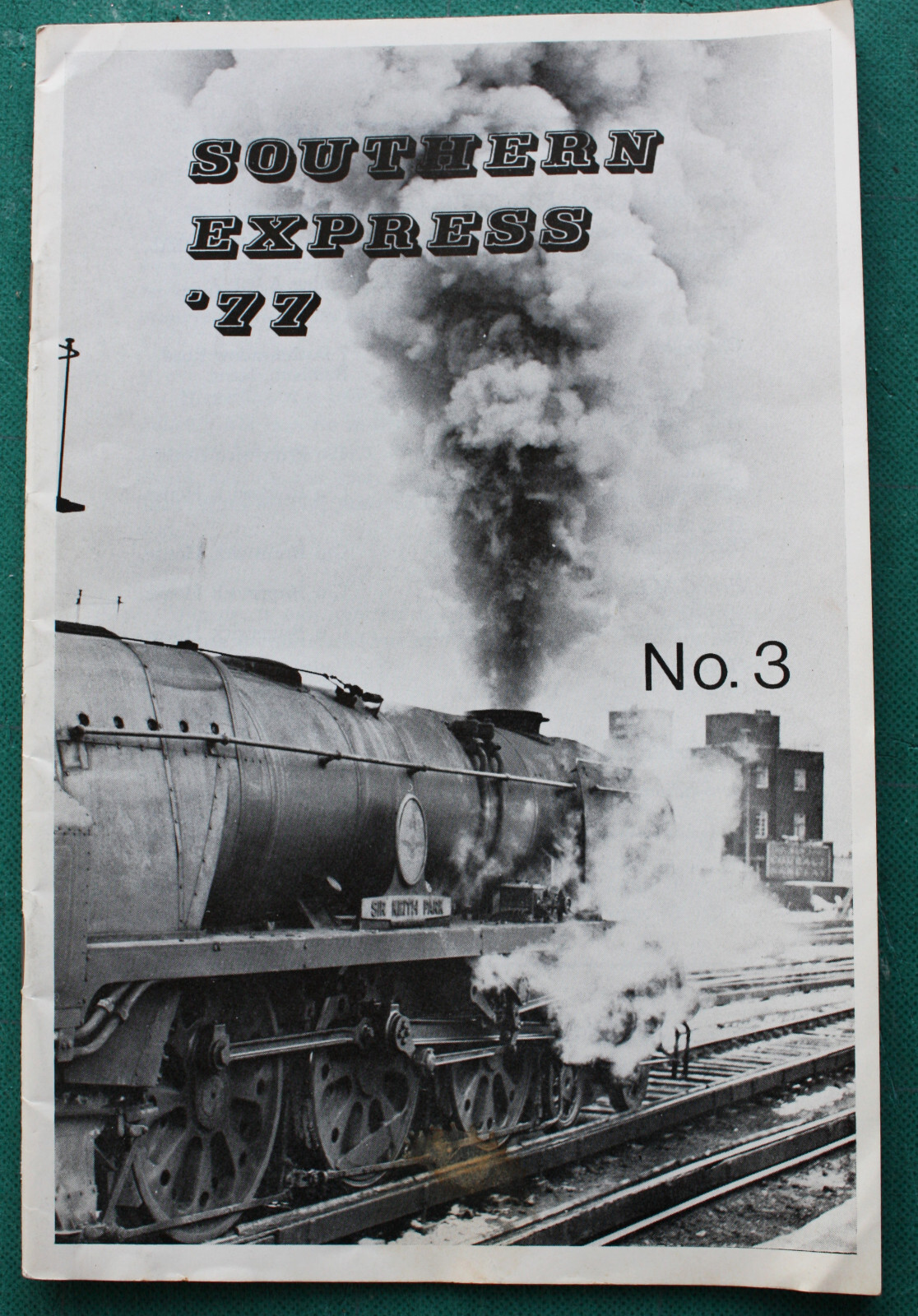 1977 SOUTHERN EXPRESS ’77 No. 3 Pamphlet – BULLEID RAILWAY SOCIETY