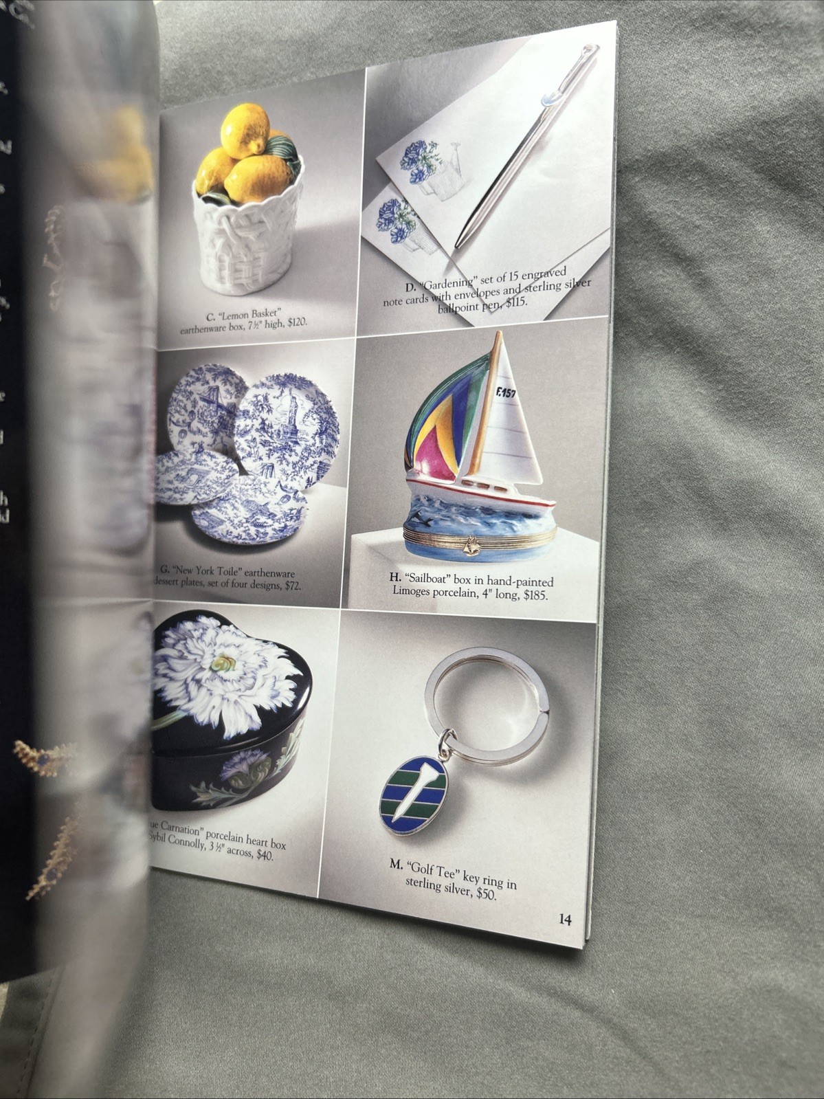 Vintage Tiffany & Co Summer Selections 1994 Catalog Advertisement