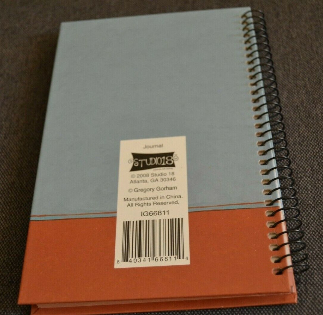 Spiral Journal Artist GREGORY GORHAM by Studio 18 STAWBERRIES & CREAM Lined