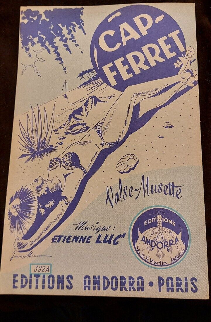 Partition Allons Viens!!! Rancurel Cap Ferret Luc Sheet Music