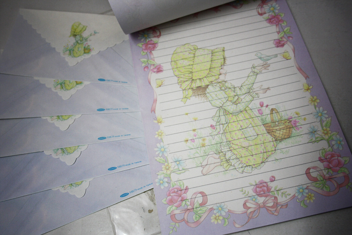 VINTAGE 80’S SARAH KAY AROMATIC PERFUMED ENVELOPES PAPER LETTER SET TAIWAN NEW C