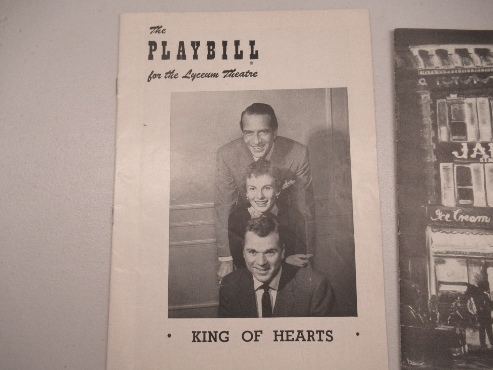 1954 NYC Souvenirs Programs Menus Plus Danny’s Hideaway Recorded Message ch420