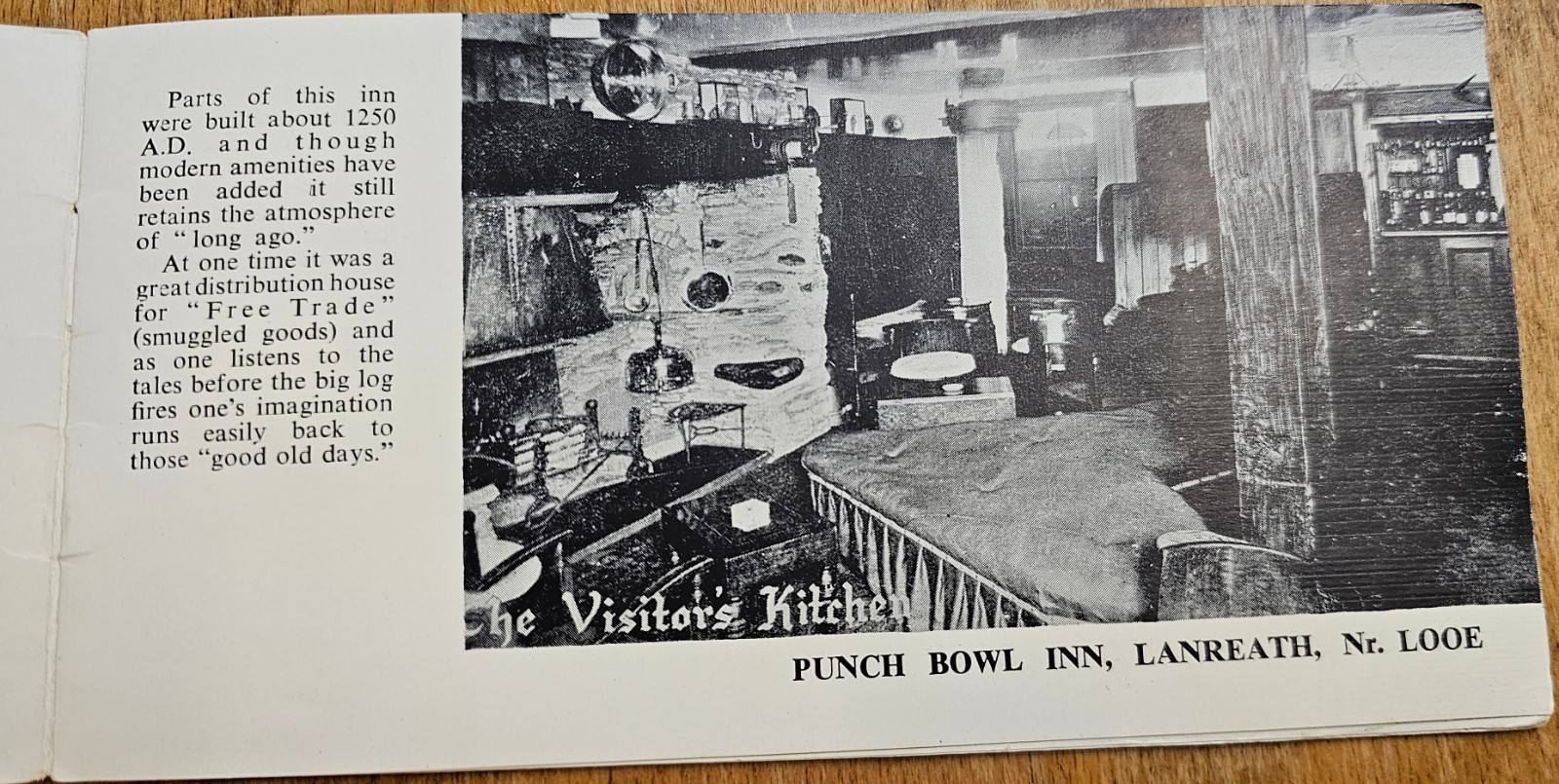 ​Vintage Cornish Inns Photo Booklet 17 Photoprints c1950 Cornwall C1.