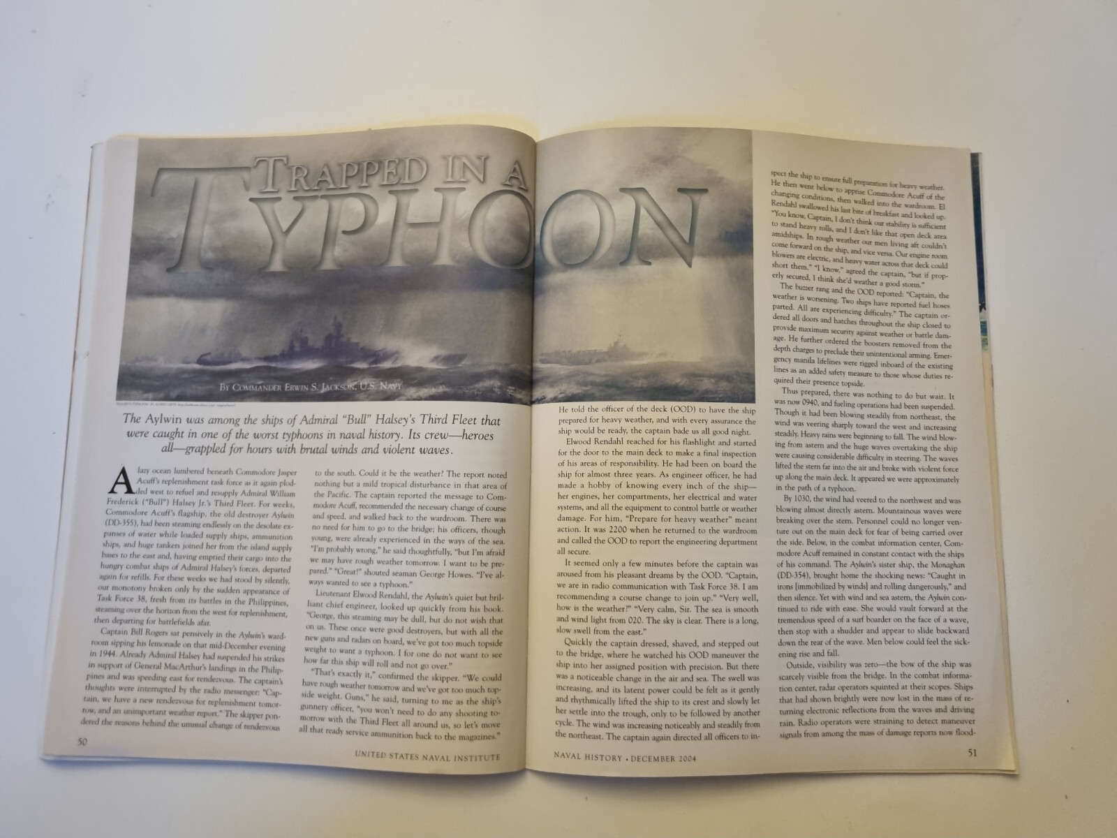 Naval History Magazine December 2004 Vol. 18 No.6