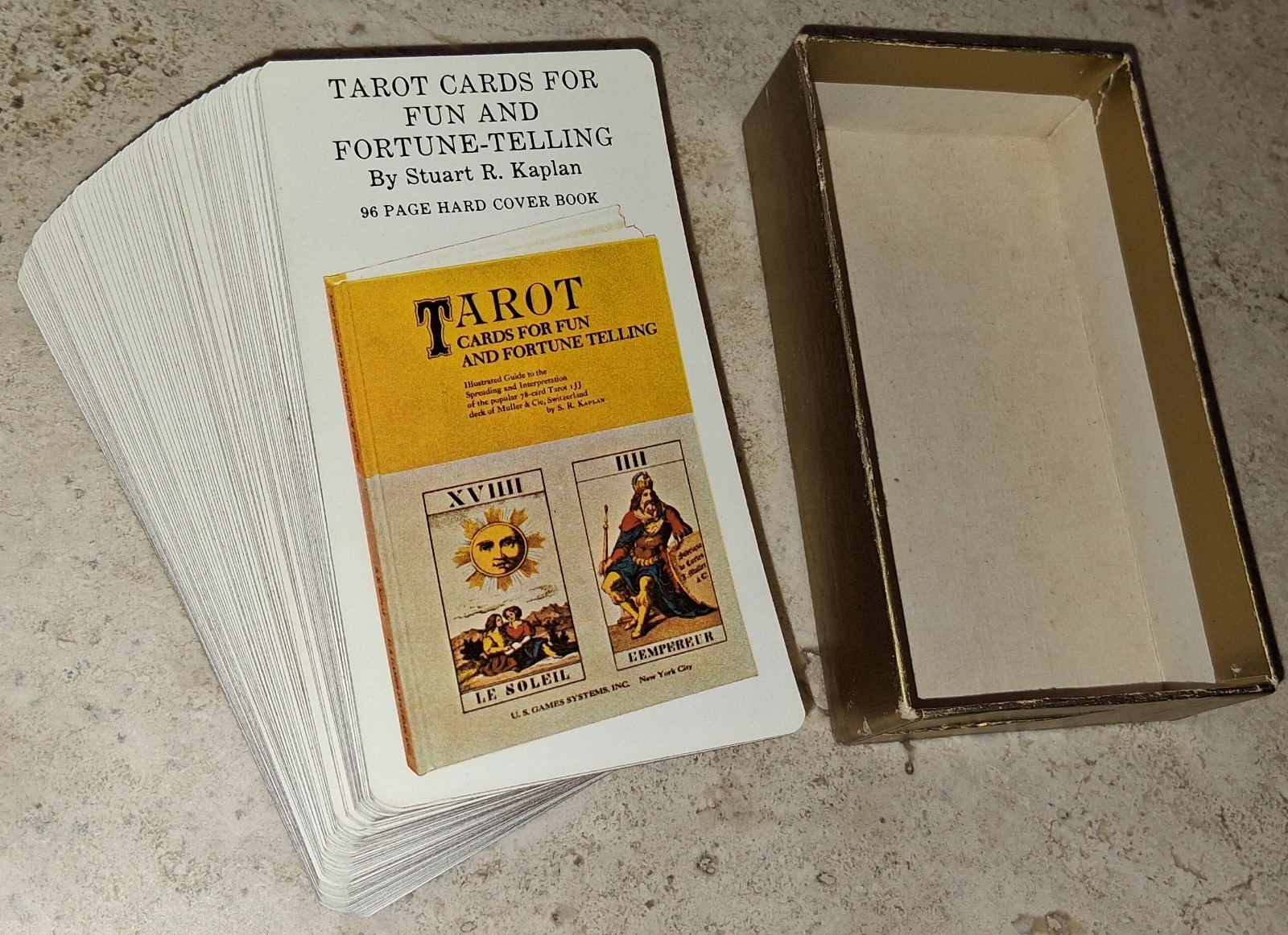 Vintage Tarot cards Occult 1970s 78 card Full Deck, great graphics spiritual