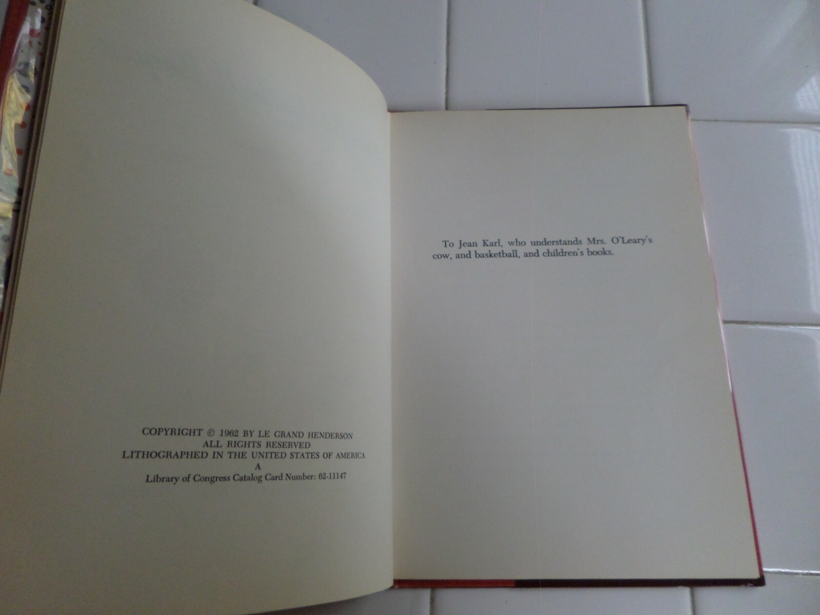 How Basketball Began,1962(VINTAGE Children’s Book; Dust Jacket)