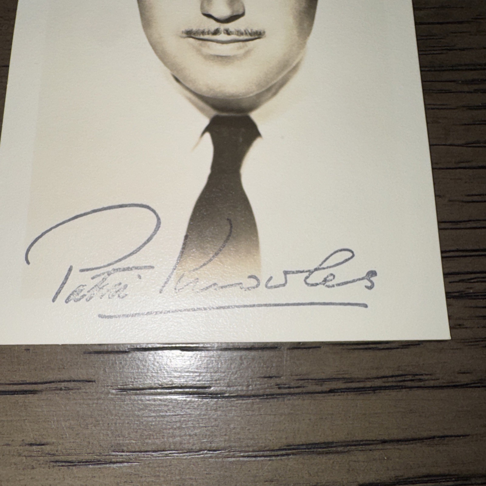 Patric Knowles Black and White Studio Photo 3.5″ x 5.5″ Vintage Hollywood Actor