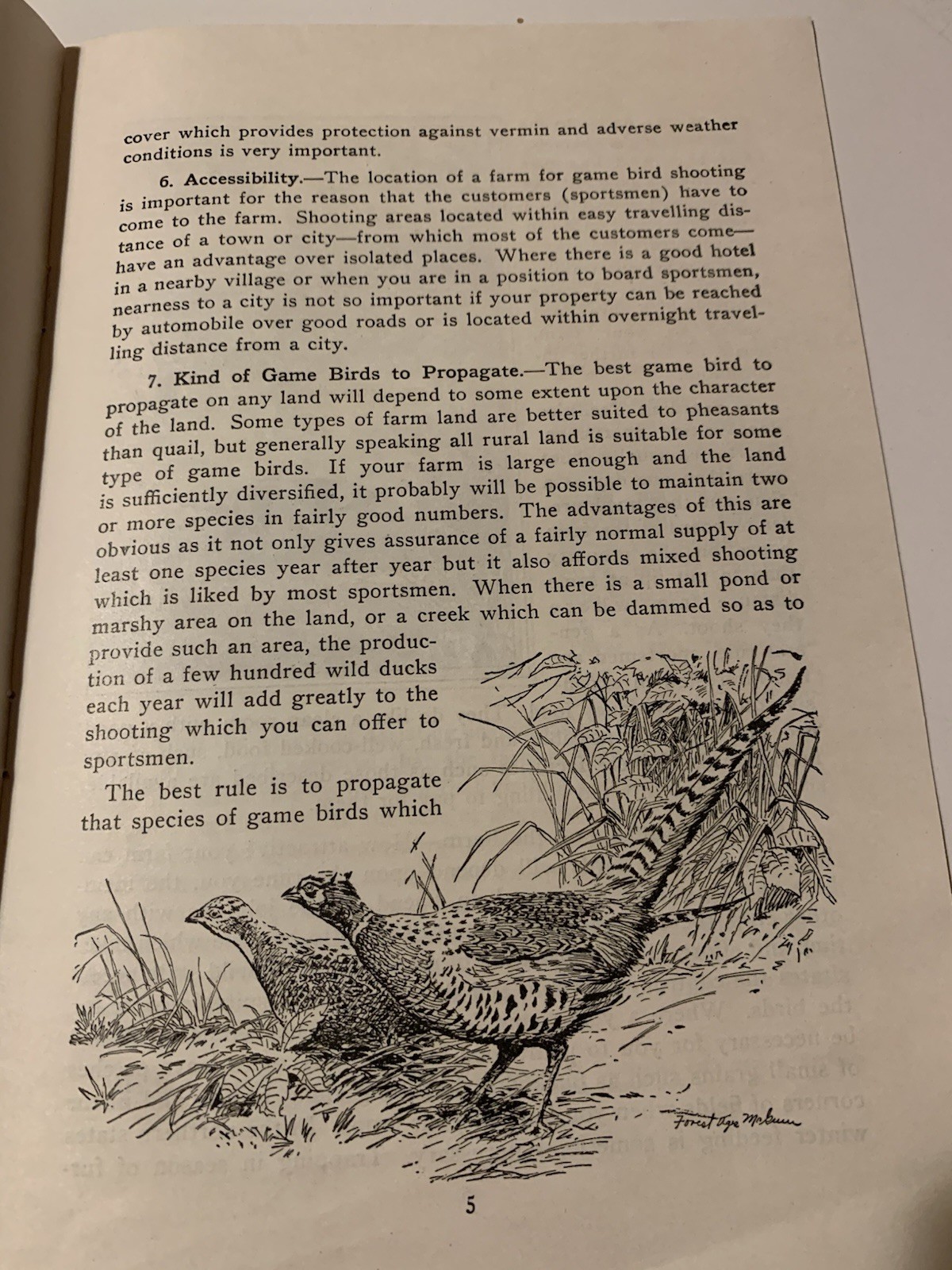 1940s More Game Birds in America Inc How to Make Them Pay On Your Farm Booklet