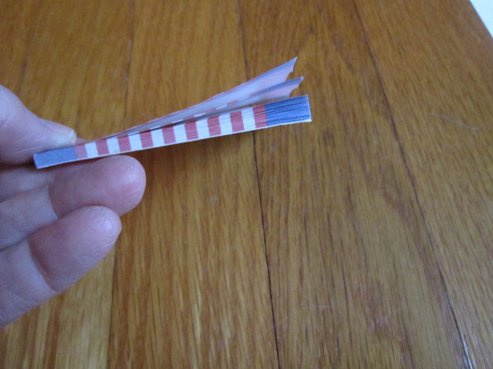 Carson Dellosa Stik-Withit Notelet Sticky Notes Patriotic Red White Blue Paper