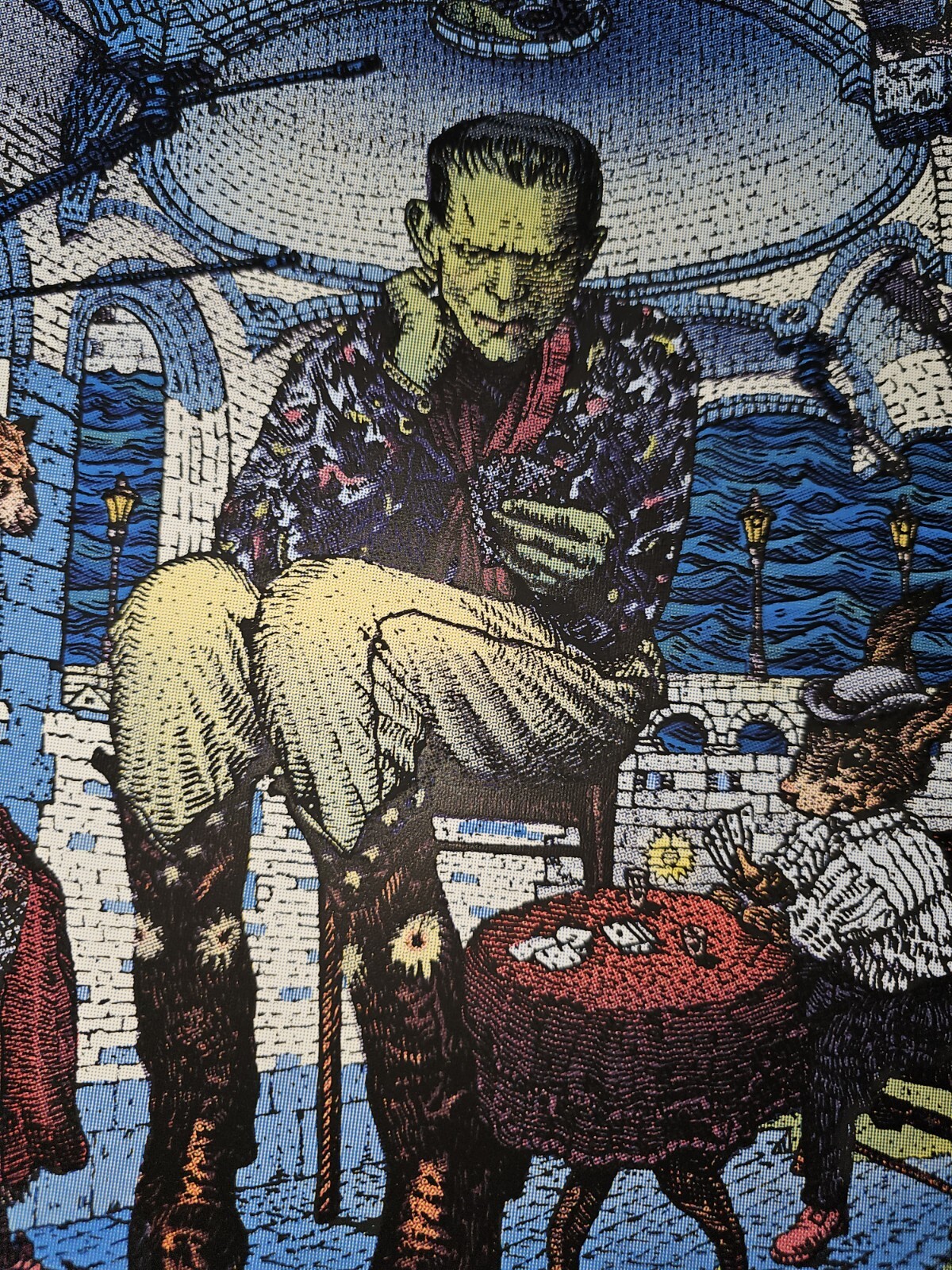 Widespread Panic David Welker Brooklyn New York Signed Poster Screen Print # NY