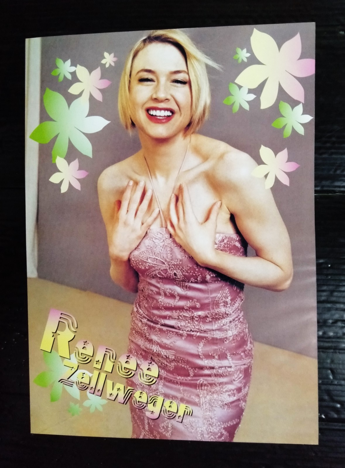 Renee Zellweger Johnny Depp VINTAGE THAILAND ONLY 1 COLOR PAGE MEGA RARE!!!