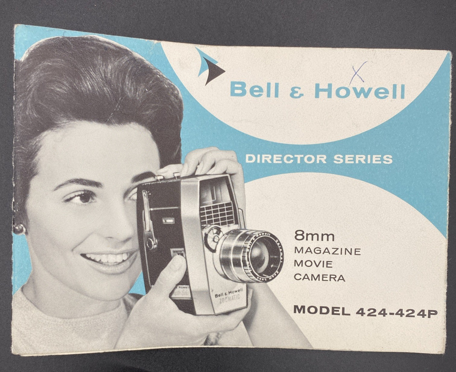 Bell & Howell Director Series 8mm Movie Camera Model 424 424P Manual