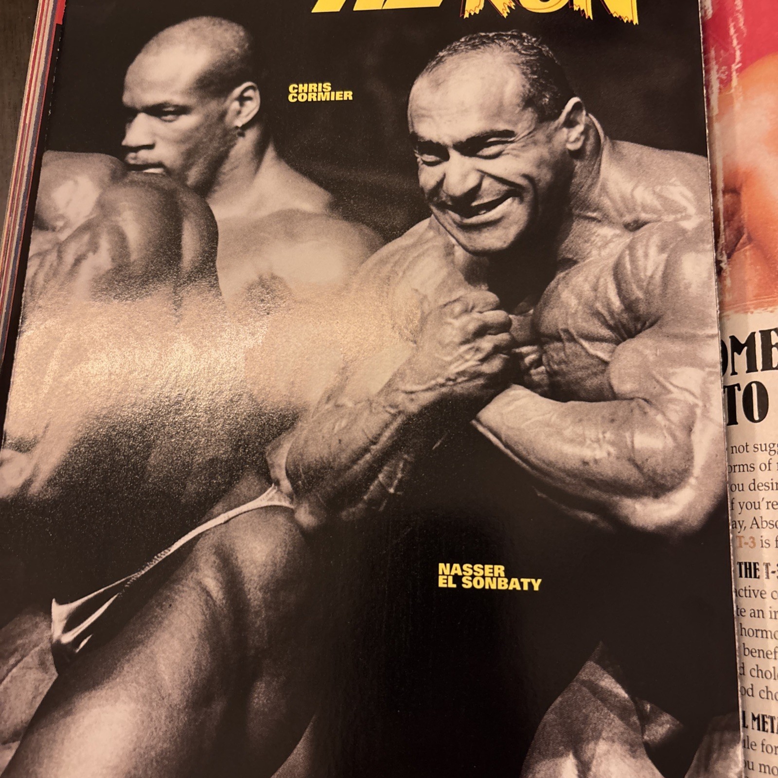 NOV 2000 FLEX body building magazine