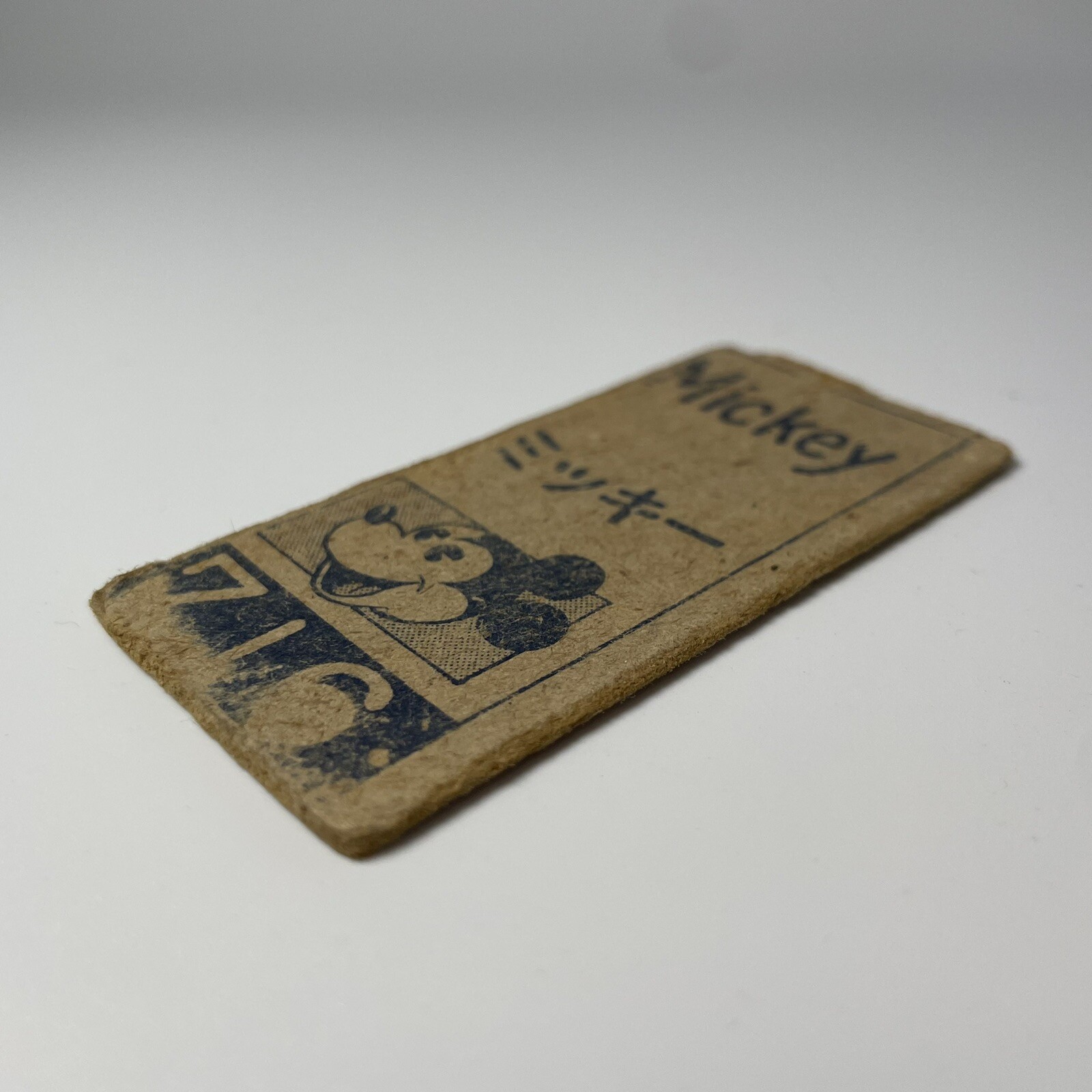 Mickey Mouse vintage rare card menko 1940’s japanese No,2