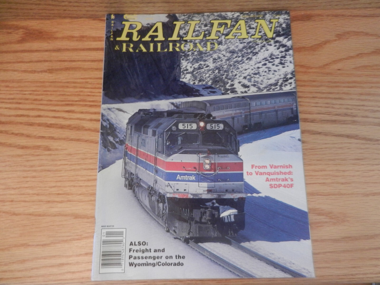 Railfan and Railroad January, 1991 Vol 10 No. 1