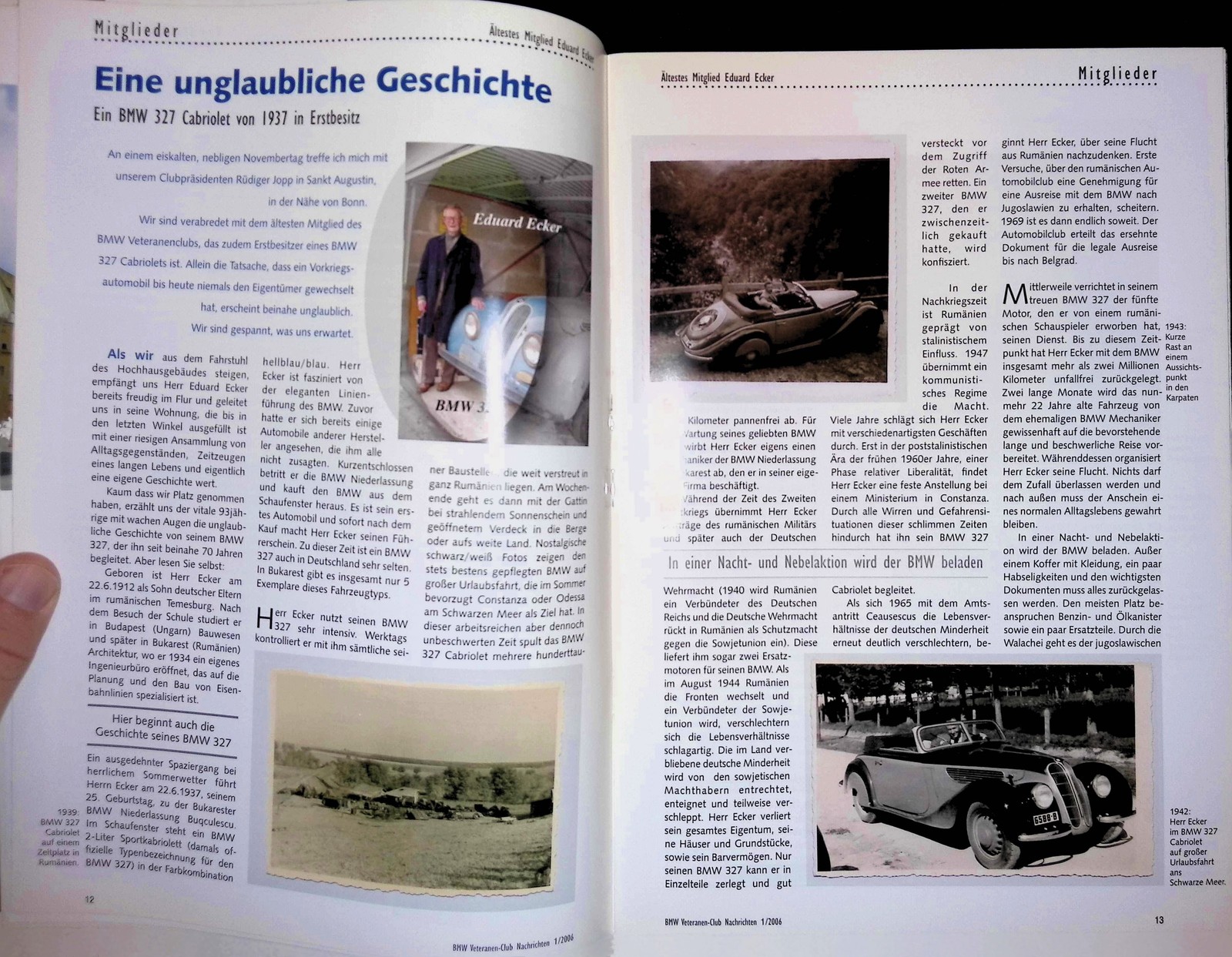 Club Nachrichten BMW Club Mobile Classic Magazine 2006 30th Anniversary