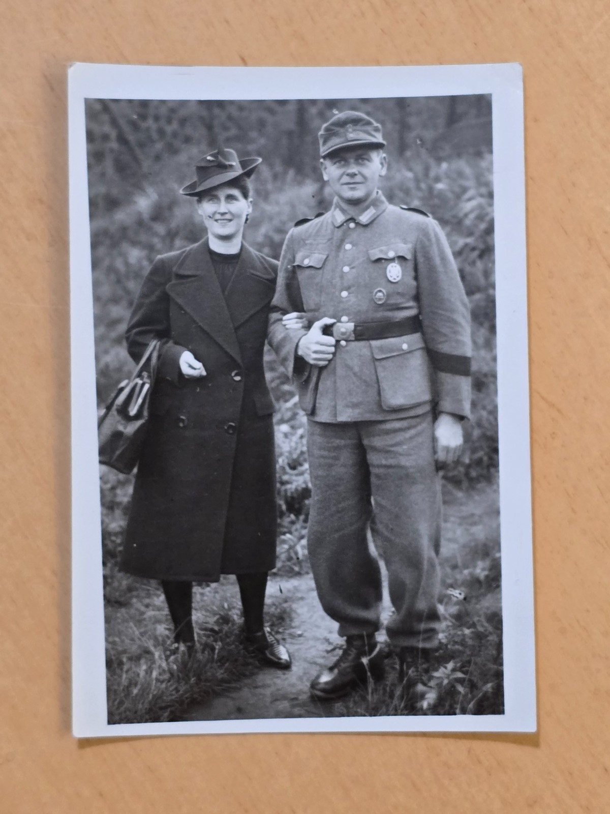 WEHRMACHT W GENERAL ASSAULT + WOUND BADGE MEDAL WW2 German Military War Photo