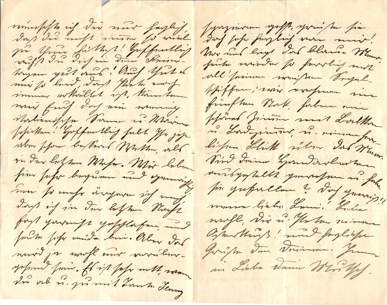 1904 Handwritten Letter New Kursaal Hotel Rapallo Italy to Leni Kurrent Script