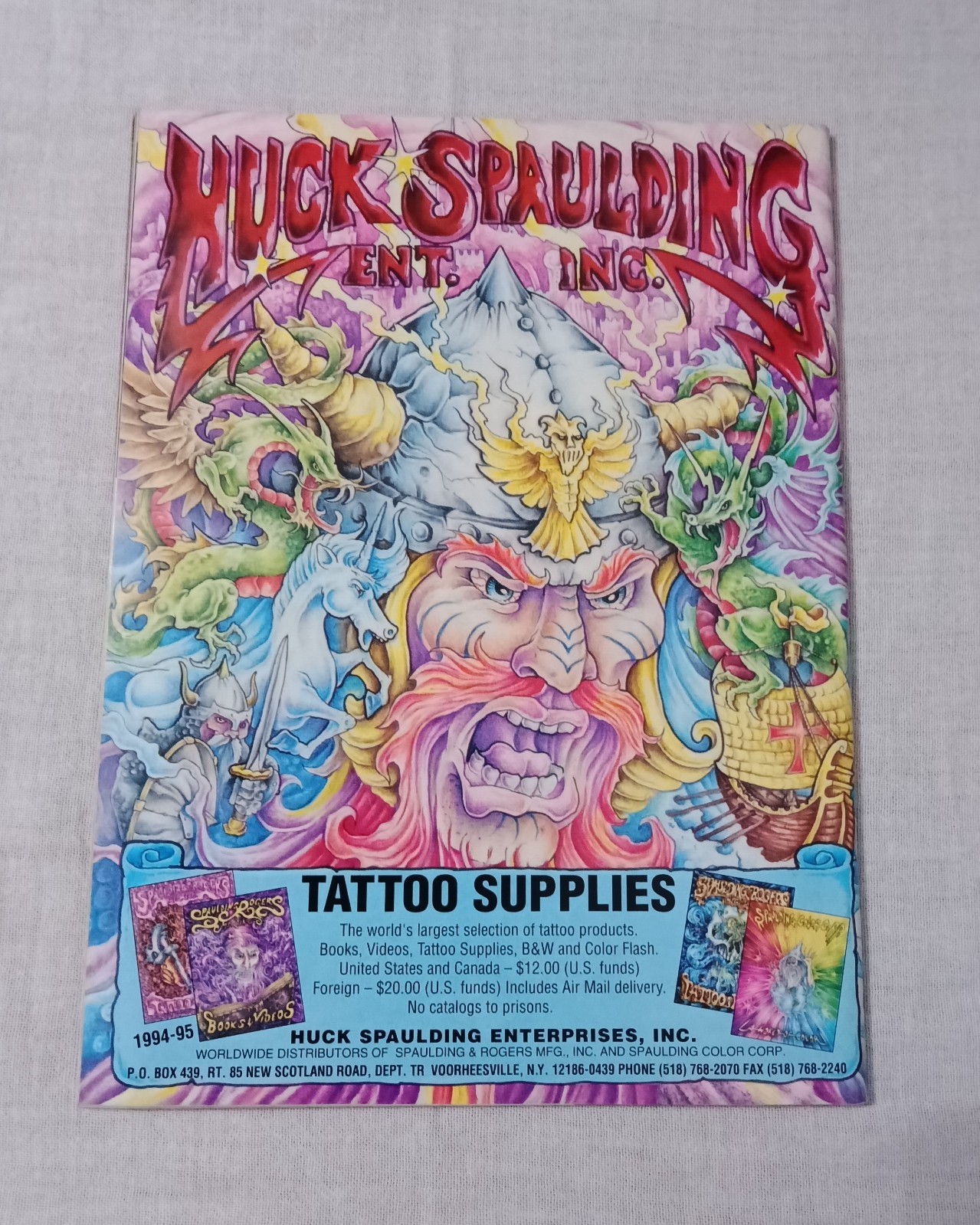 1995 TATTOOING FOR WOMEN MAGAZINE VOLUME 2 ISSUE 14