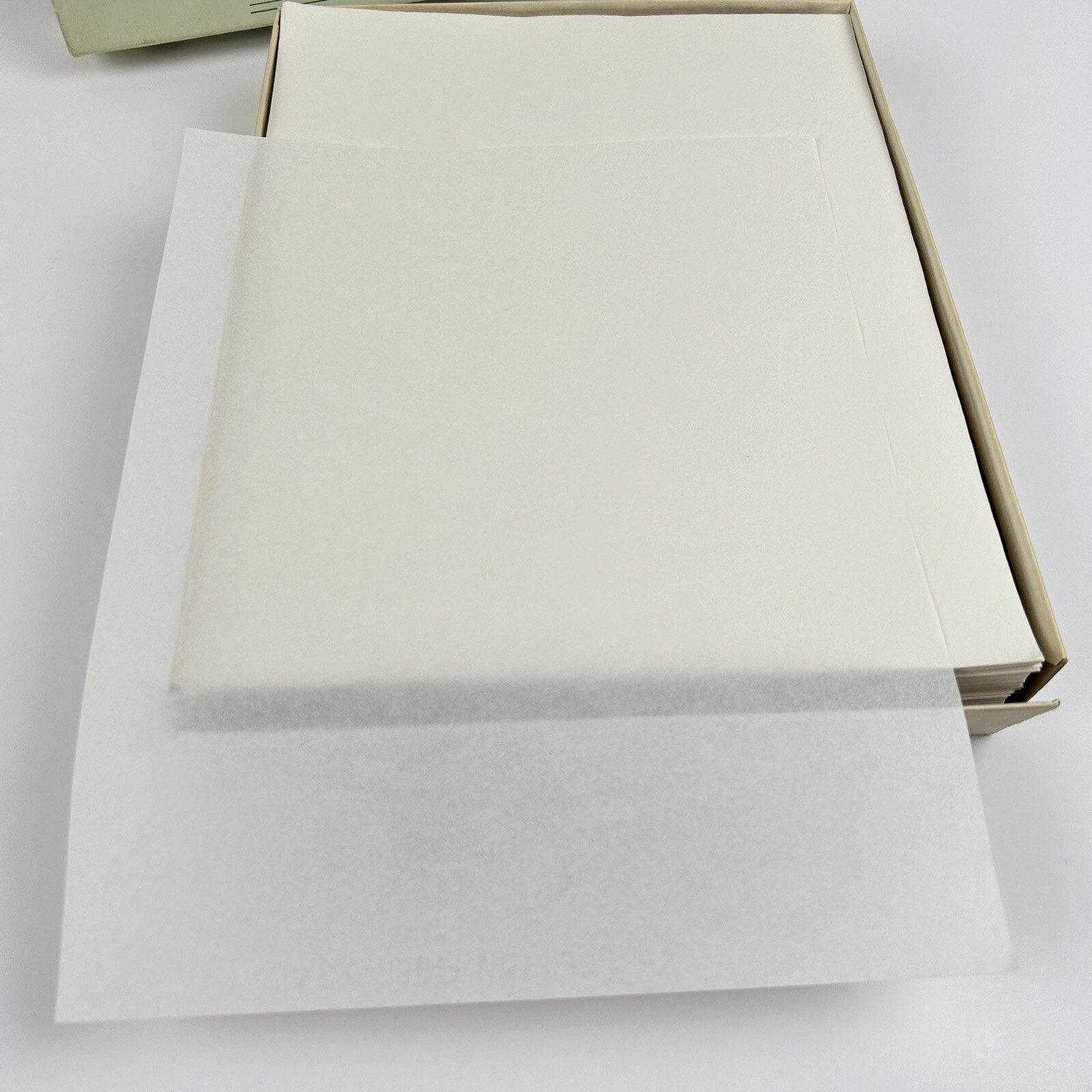 Eagle A Typewriter Paper Trojan Onion Skin F409C 8.5 x 11” -SET 10 Sheets NO BOX