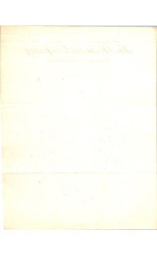 Germain Lumber Timber Ties Letterhead Morristown & Erie RR NJ 1922 Wood