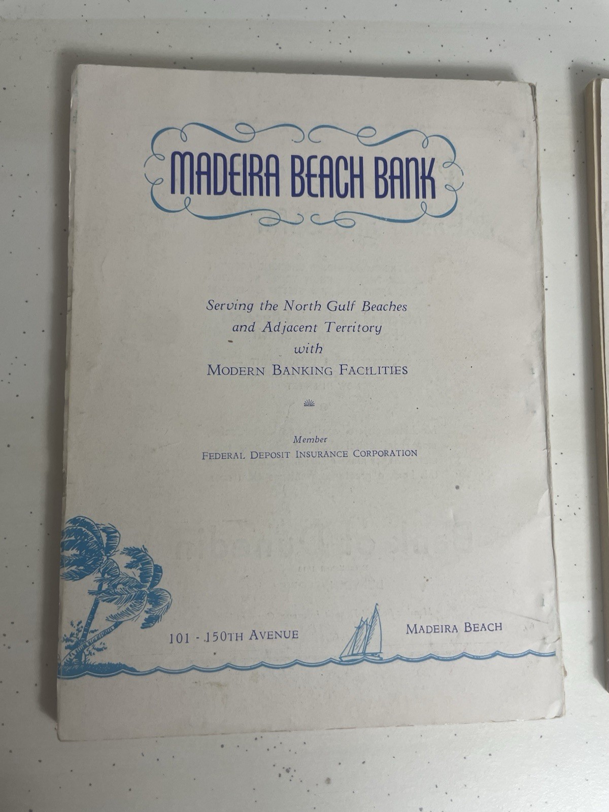 (2) 1950s Florida Tourist Brochure Ephemera Gulf Coast Gulf Beacher Rare 1st Ed