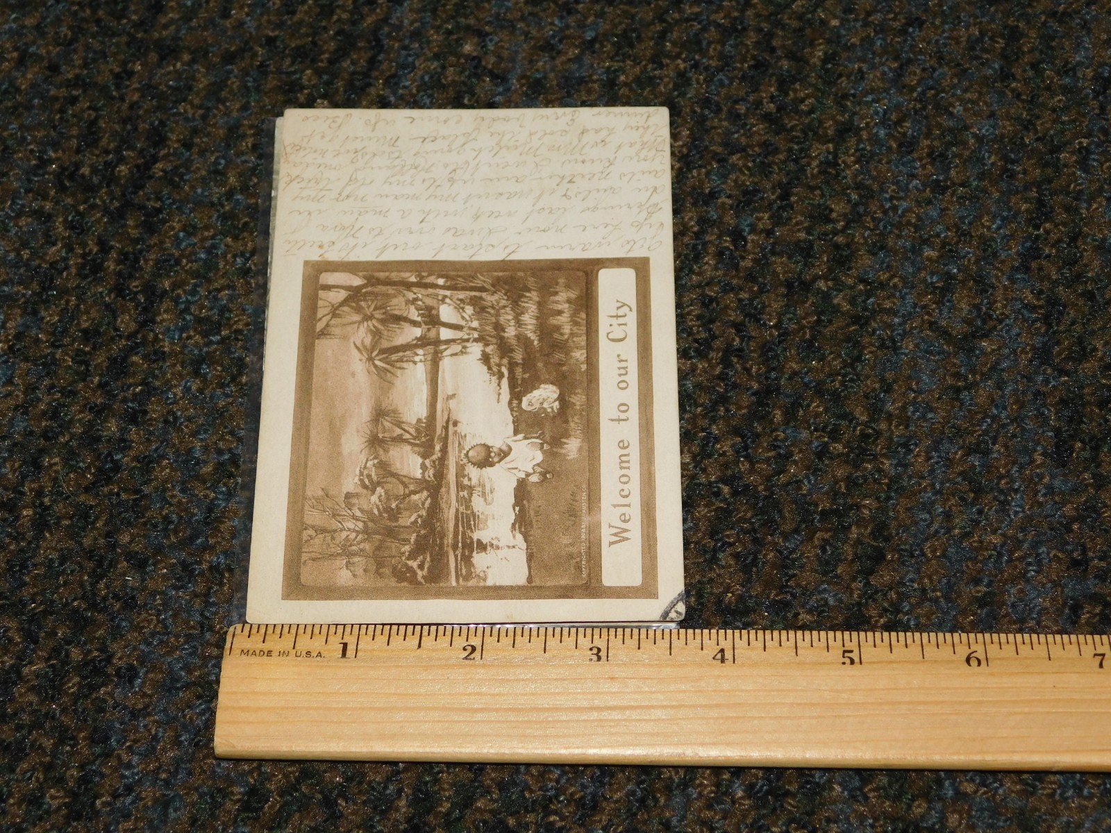 VINTAGE OLD PAPER 15 PIECE LOT ADVERTISING POSTCARDS PHOTOS ETC
