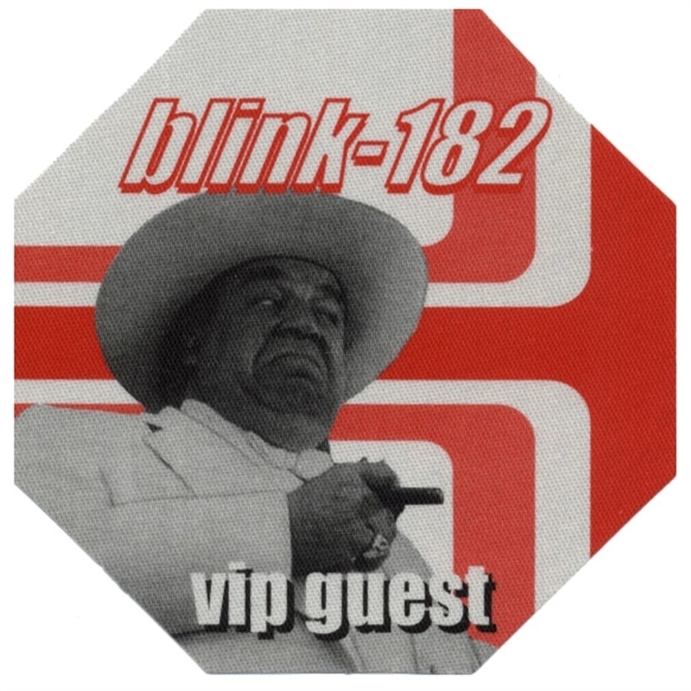 Blink 182 1999 Enema of the State concert tour VIP Guest Backstage Pass