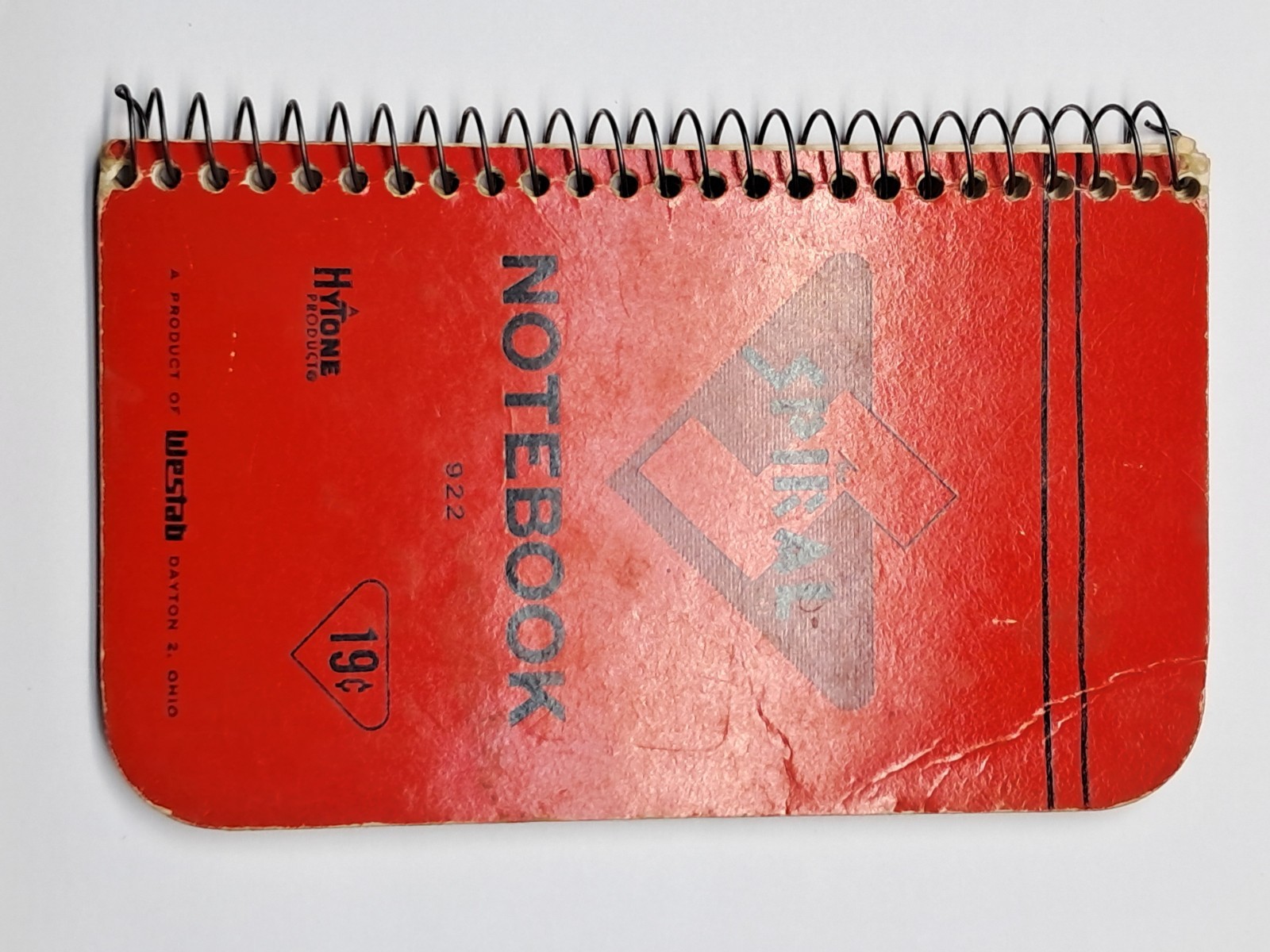 Vintage Westab HyTone Spiral Notebook 922 19¢ Unused 37 Lined Pages Bob Dylan