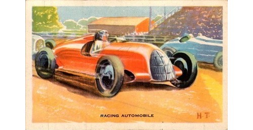 Educational Pictures Trade Card Racing Car 1940s Indy 500 #20-M Speedway