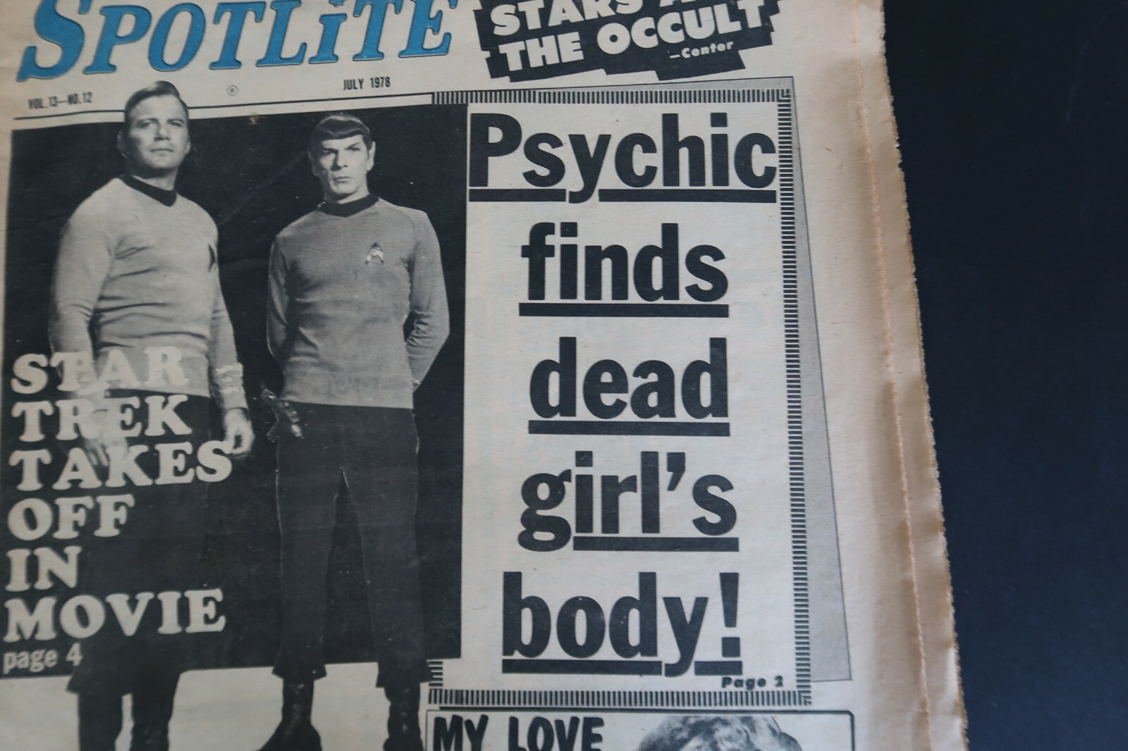 National Spotlite July 1978 Tabloid Rag Newspaper