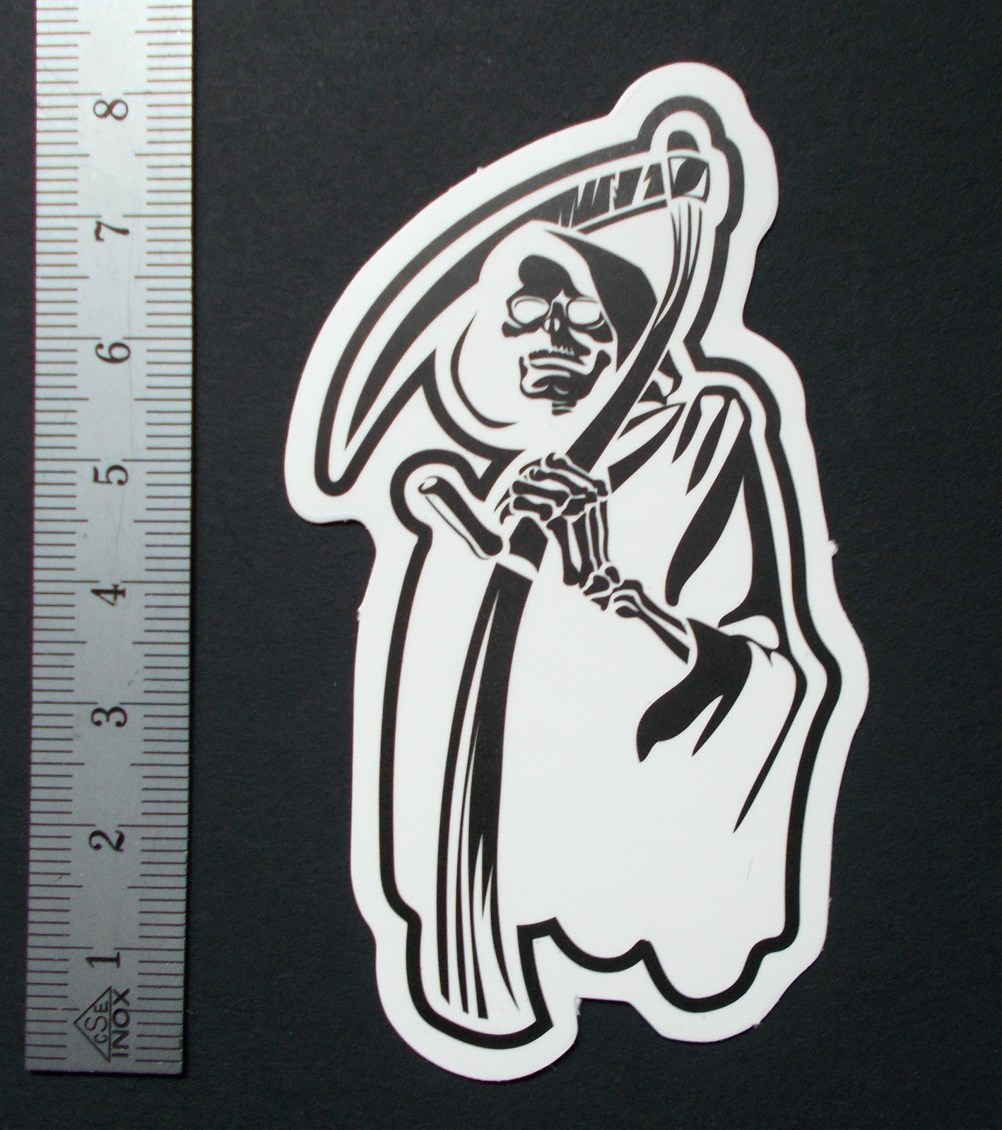 Sticker Sticker Matte Look “Death” Laptop, Notebook, Stickerbomb …