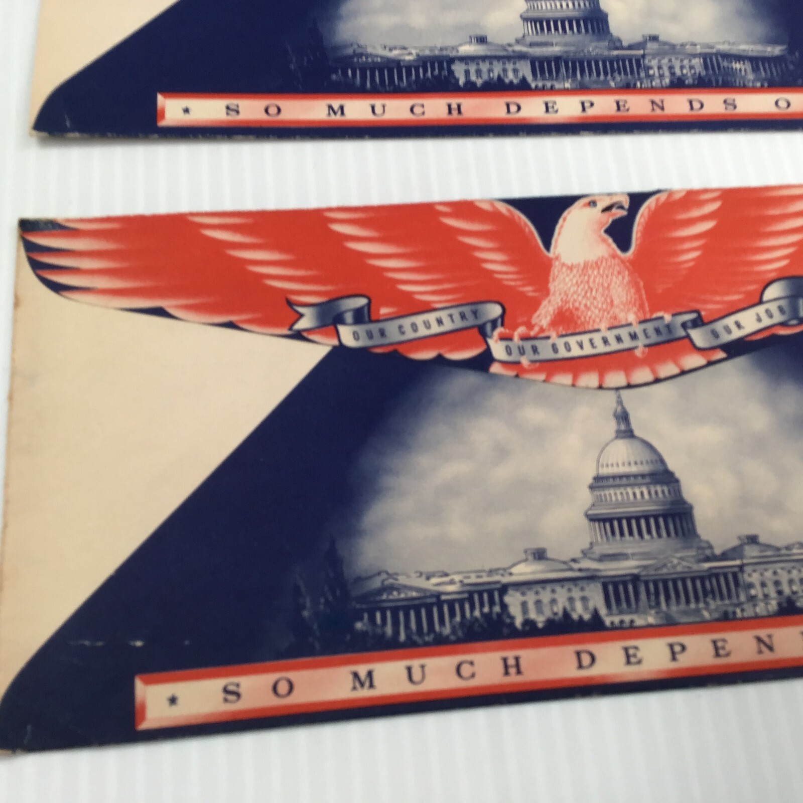 Cadillac Motor Car Letterhead Arms for Victory Envelopes, WWII, 1944