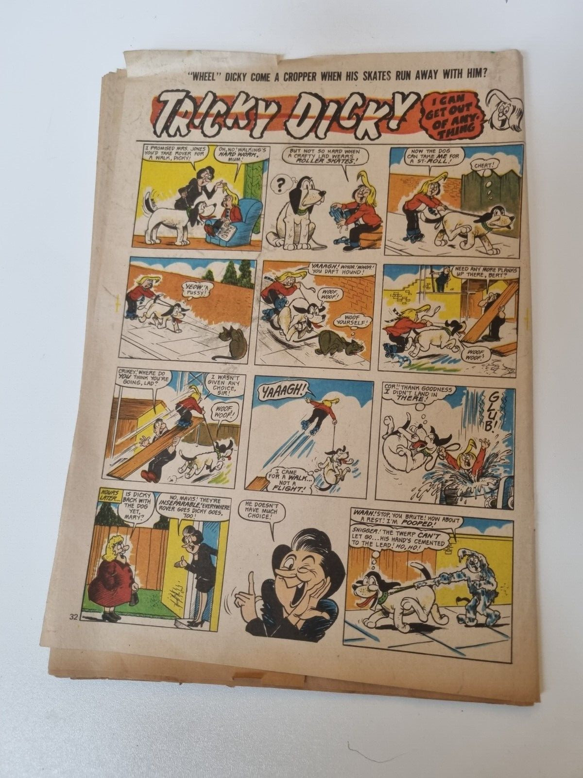 Cor!! 14th JApril 1973 Ipc Magazines British Weekly Comic