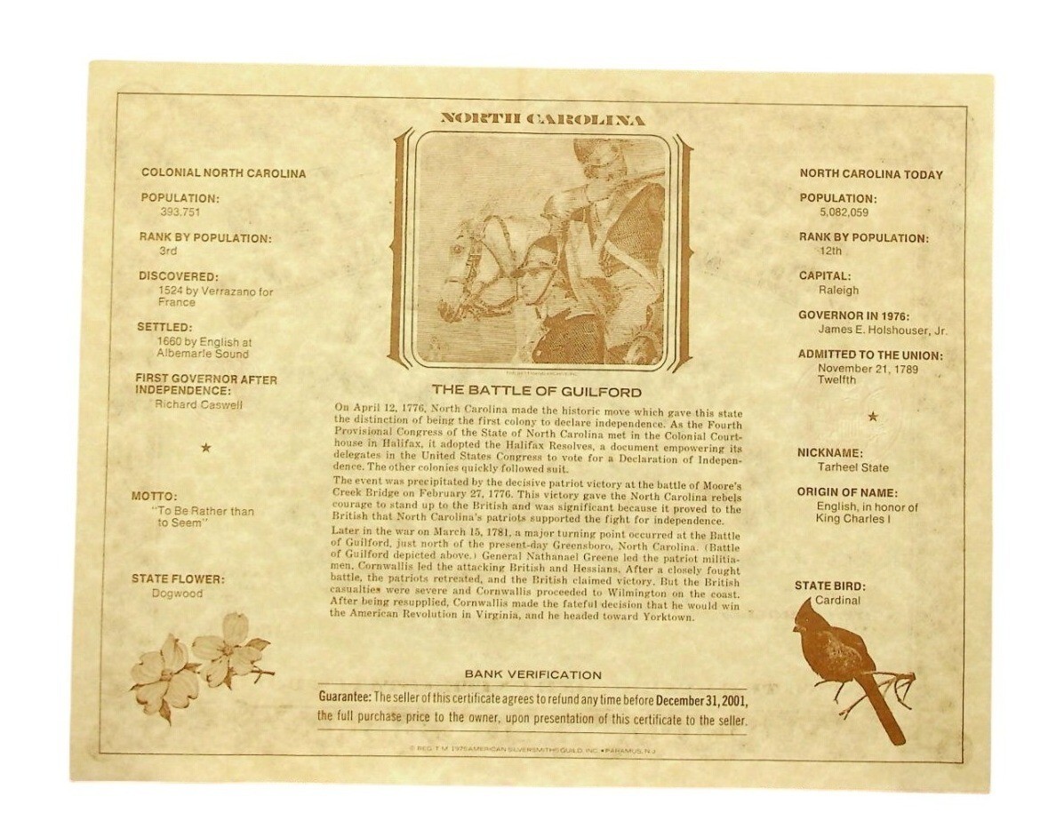 2-American Revolution Bicentennial 1976 Commemorative Dollar Note Replica