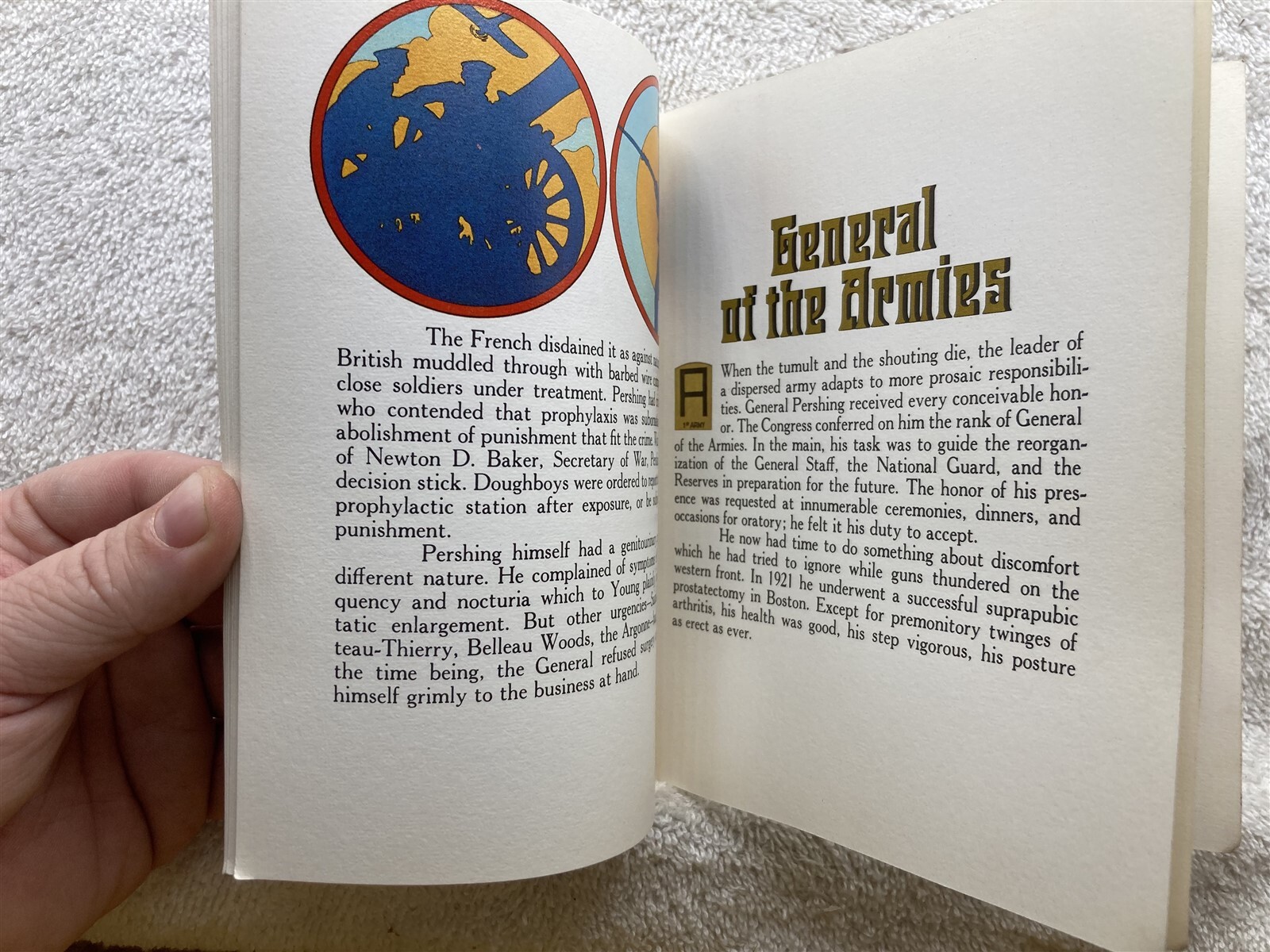 1971 Medical History of General John J Pershing Nitrofurans Eaton Laboratories