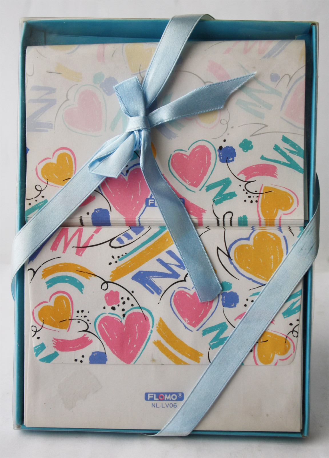 VINTAGE 80’S FLOMO 24X ENVELOPES + 24X PAPER STATIONERY LETTER SET TAIWAN NEW !