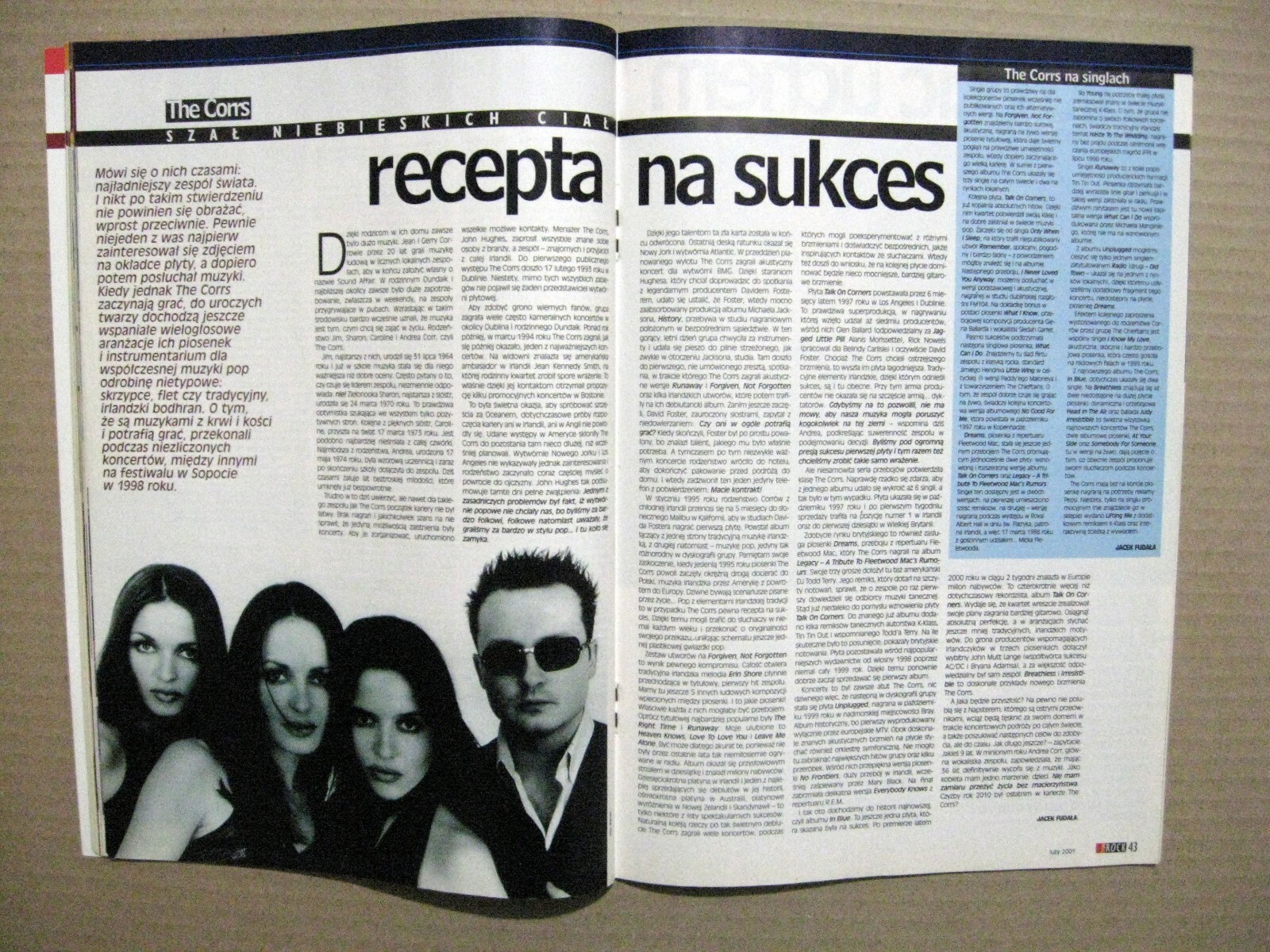 Magazine 2001 Poland Maanam Mark Knopfler Dire Straits Nine Inch Nails