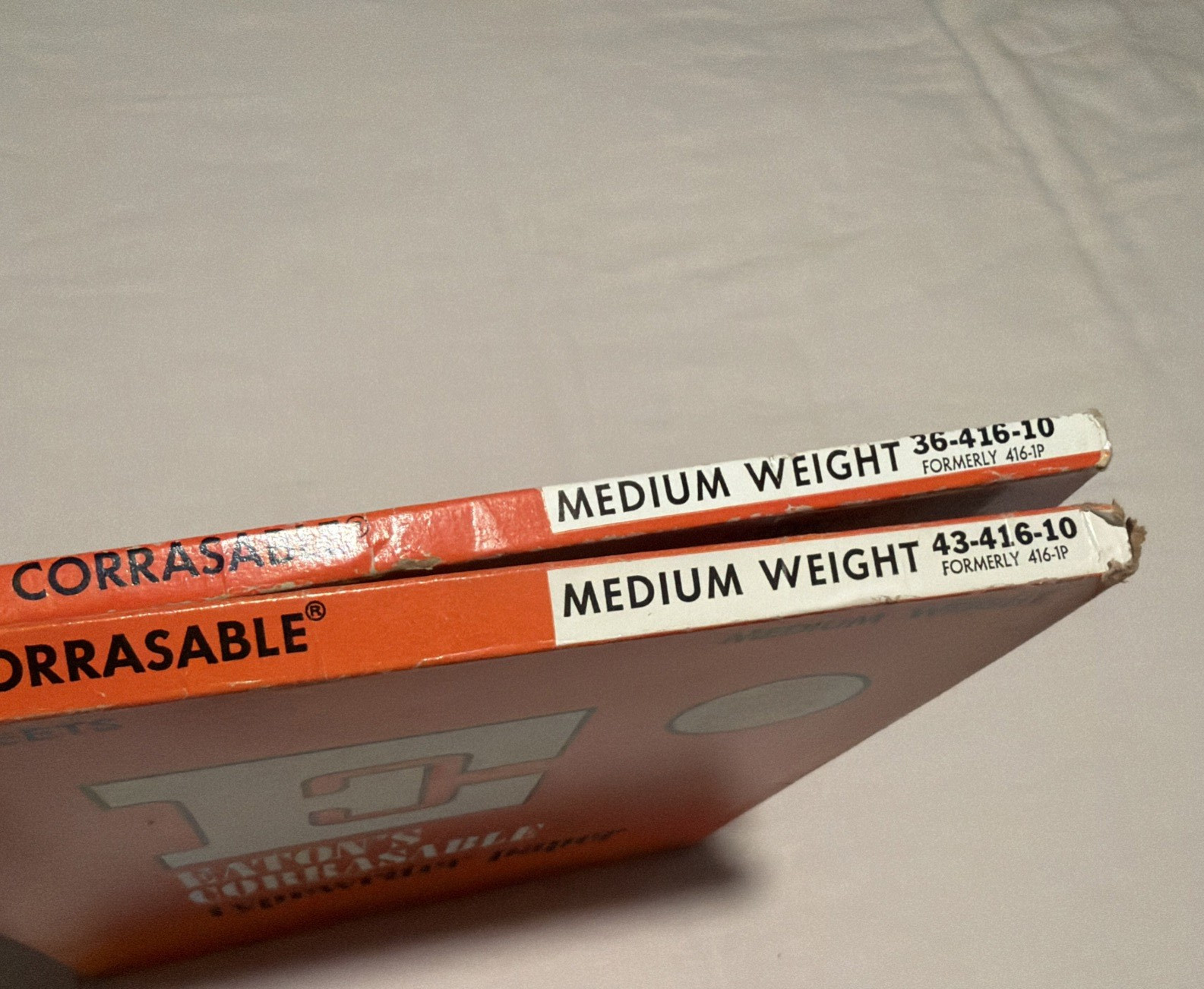 Eatons Corrasable Typewriter Paper 100 sheets Medium weight 16 lb 81/2 x 11