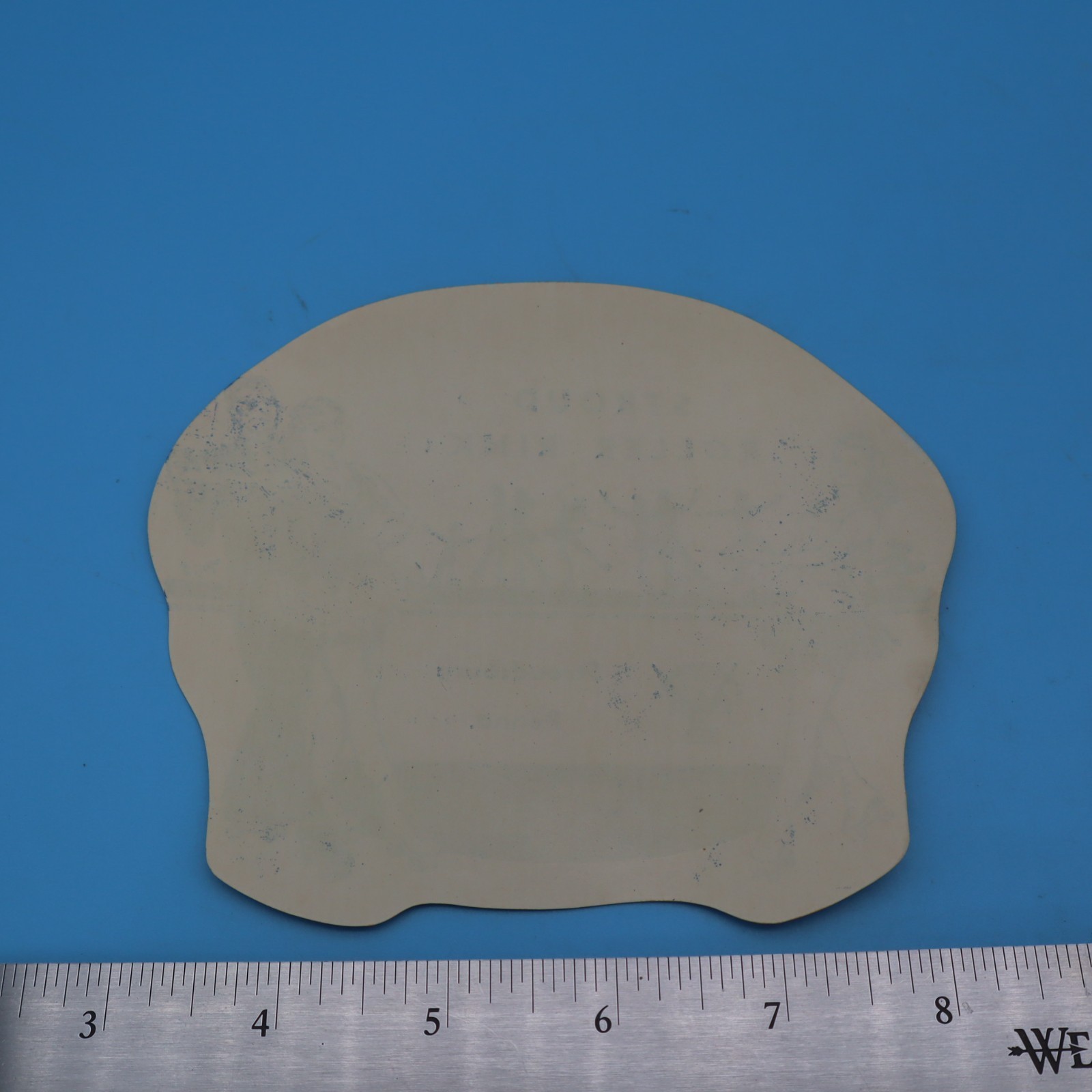 STROUDSBURG PA, 1940s Vintage Roller Skating Rink Sticker Label Decal RARE