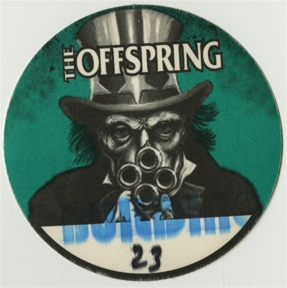 The Offspring 1998 Americana concert tour issued Working Crew Backstage Pass