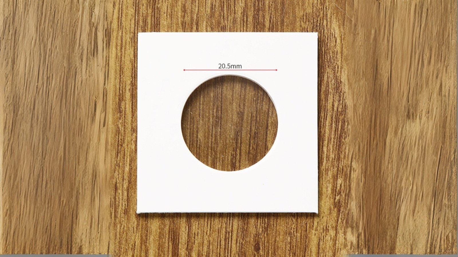 100PCS Cardboard Coin Holders 20.5mm 2″x2″ Storage Flips for Pennies & Dimes