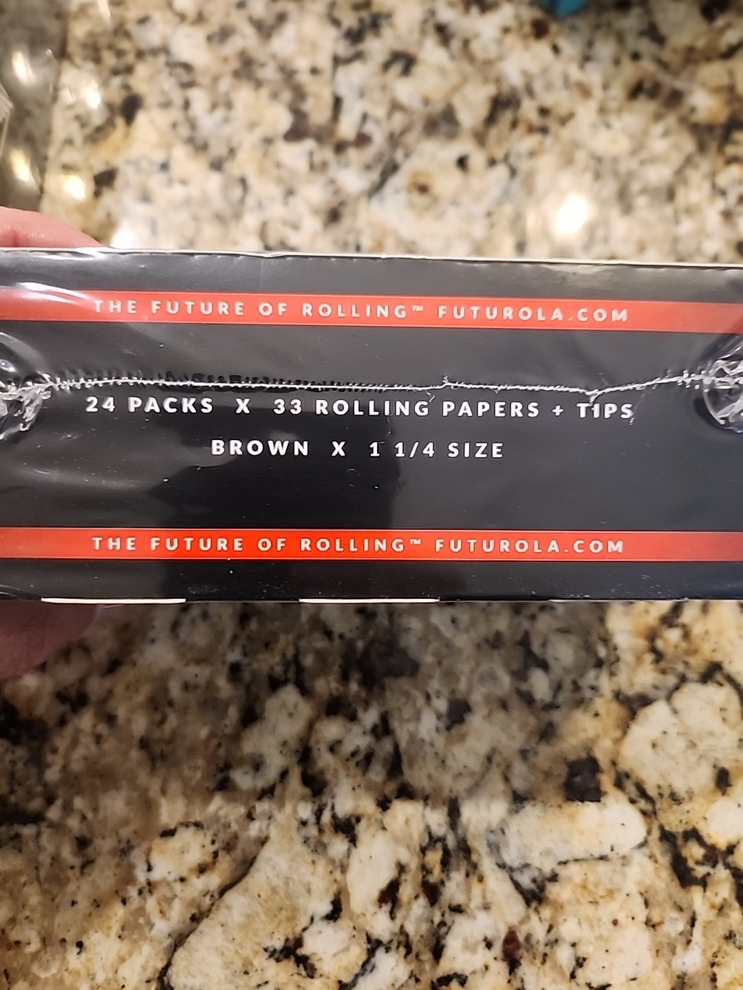 Tyson Ranch Futurola Tyson Rolling Paper + Tips King Size Slim 24 Packs – 1 Box