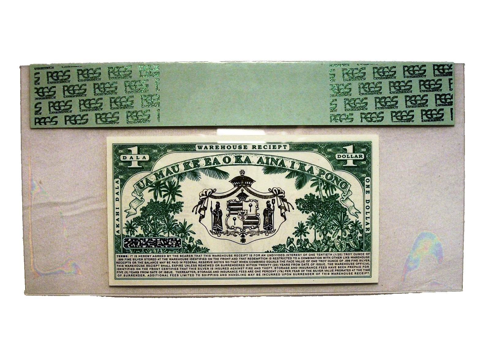 NORFED – 2007 American Liberty Currency – Hawaii Islands $1 Silver Certificate