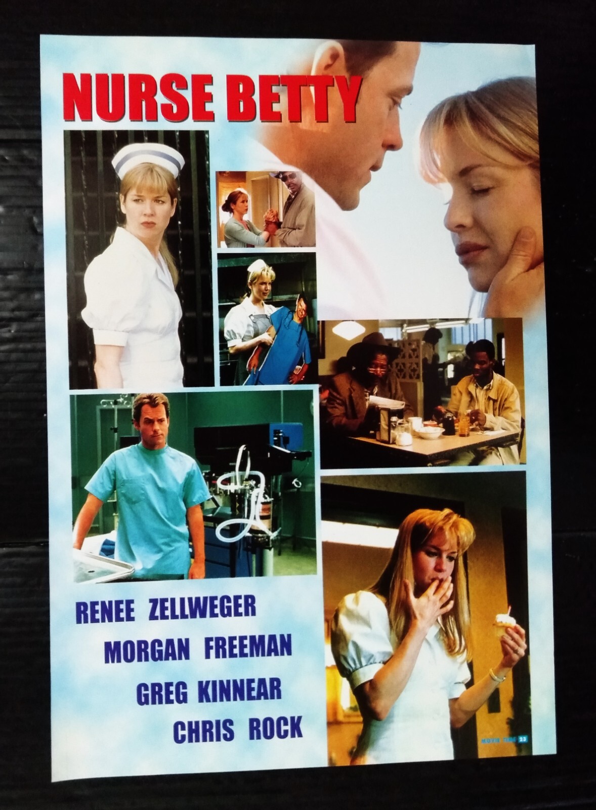 Renee Zellweger Greg Kinnear MOVIE STAR VINTAGE THAILAND ONLY 1 COLOR PAGE RARE!