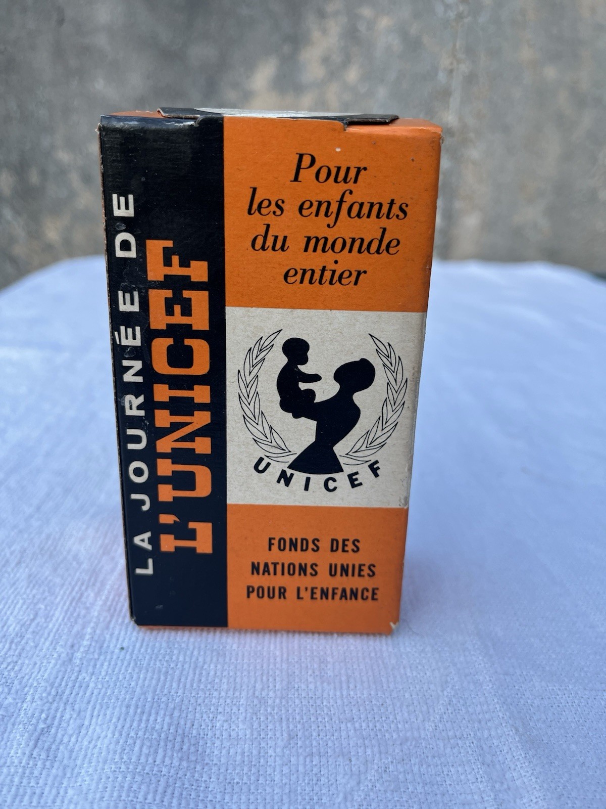 RARE Vintage 1950s-60s UNICEF HALLOWEEN Collection Container