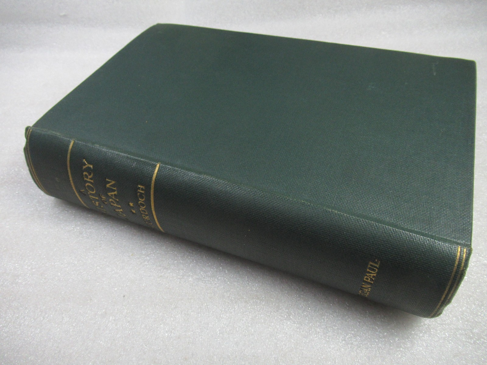 1910-26 A History of Japan – From Origins to 1868 – James Murdoch – 3 volumes