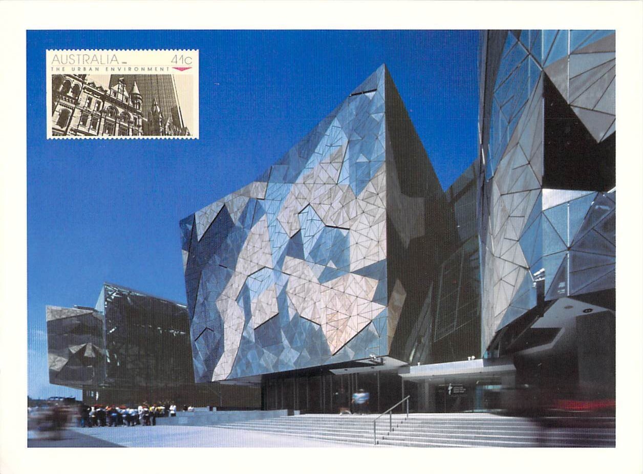 L0913 Australia V Federation Square Melbourne Maxi postcard